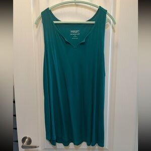 Torrid Teal Super Soft Sleep Tank Size 3